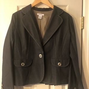Women’s Black Dress Barn Blazer.